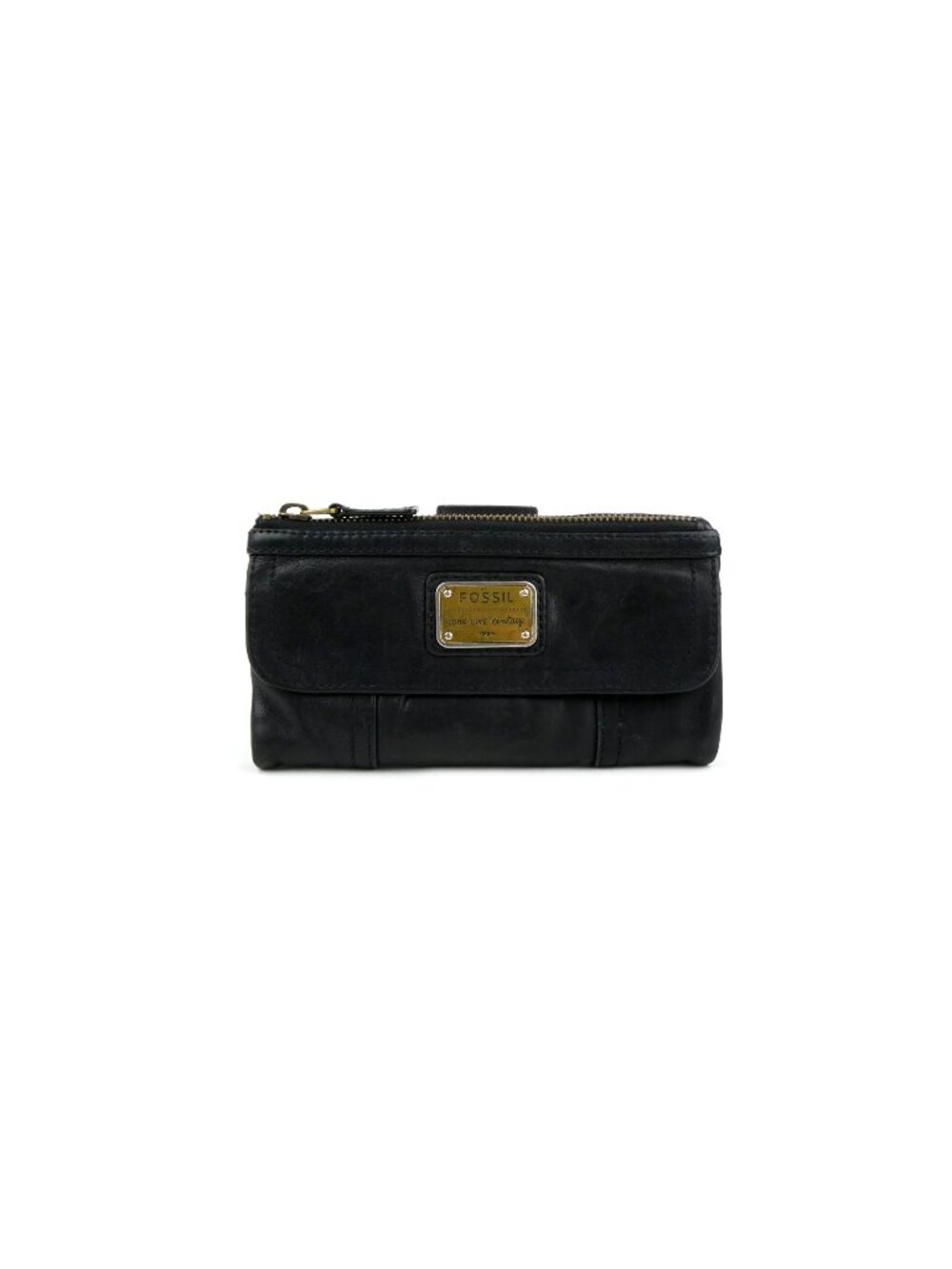 Fossil‎ Black Leather Bifold Wallet